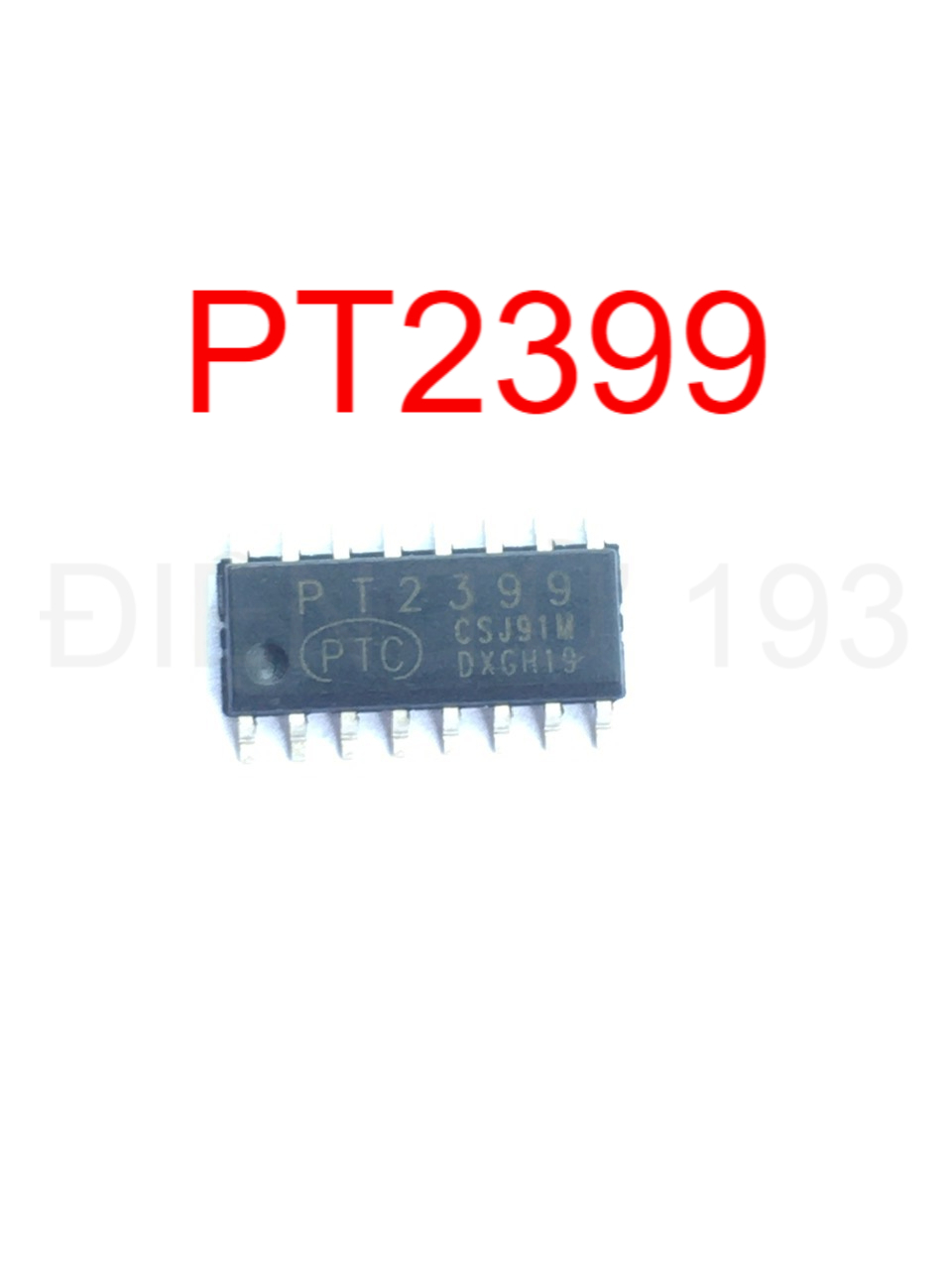 PT2399 SMD LOẠI TỐT Chip echo( tạo tiếng vang)