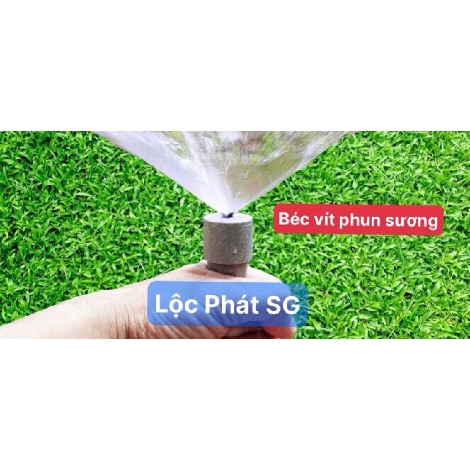 [10 cái] Béc Bít Vít Phun mưa phi 21, 27 - Béc vít PVC