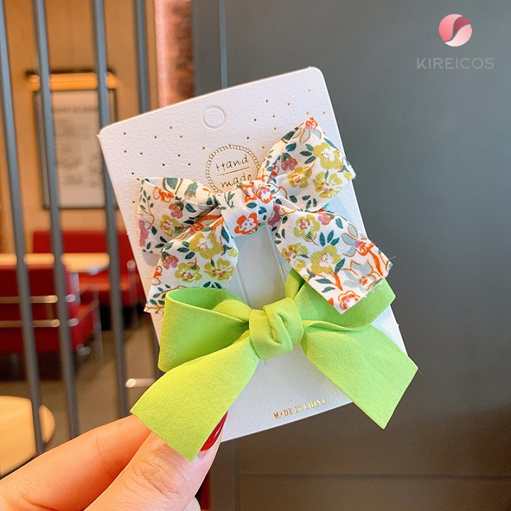 [HCM]Set 2 Kẹp Bản Nơ Hot Trend Hàn Quốc Cho Bé
