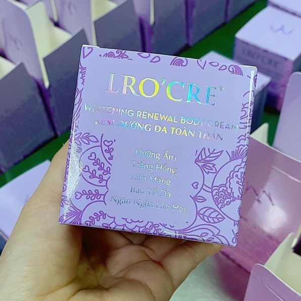 Kem dưỡng trắng da toàn thân body yaourt lro’cre dưỡng trắng – chống nắng nâng tông da tức thì, hũ 100gr