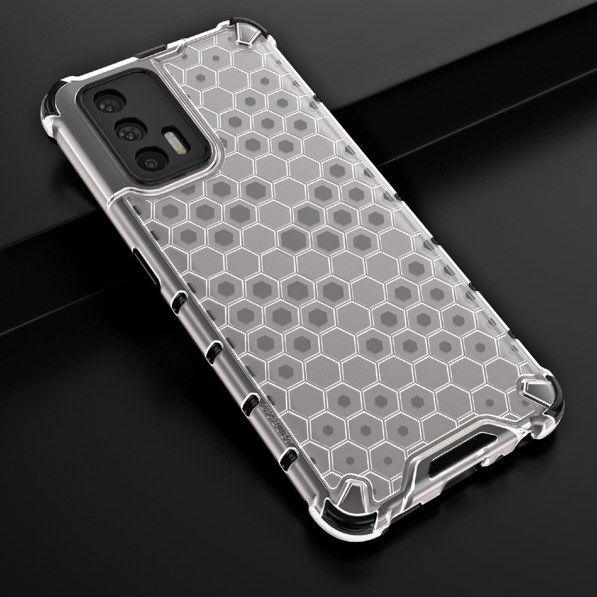 Ốp lưng Realme GT / GT Neo / Q3 Pro / Q5 Pro / GT Neo 2 / Neo 2T / Neo 3 / Neo 3T tổ Ong kiểu dáng UAG chống sốc