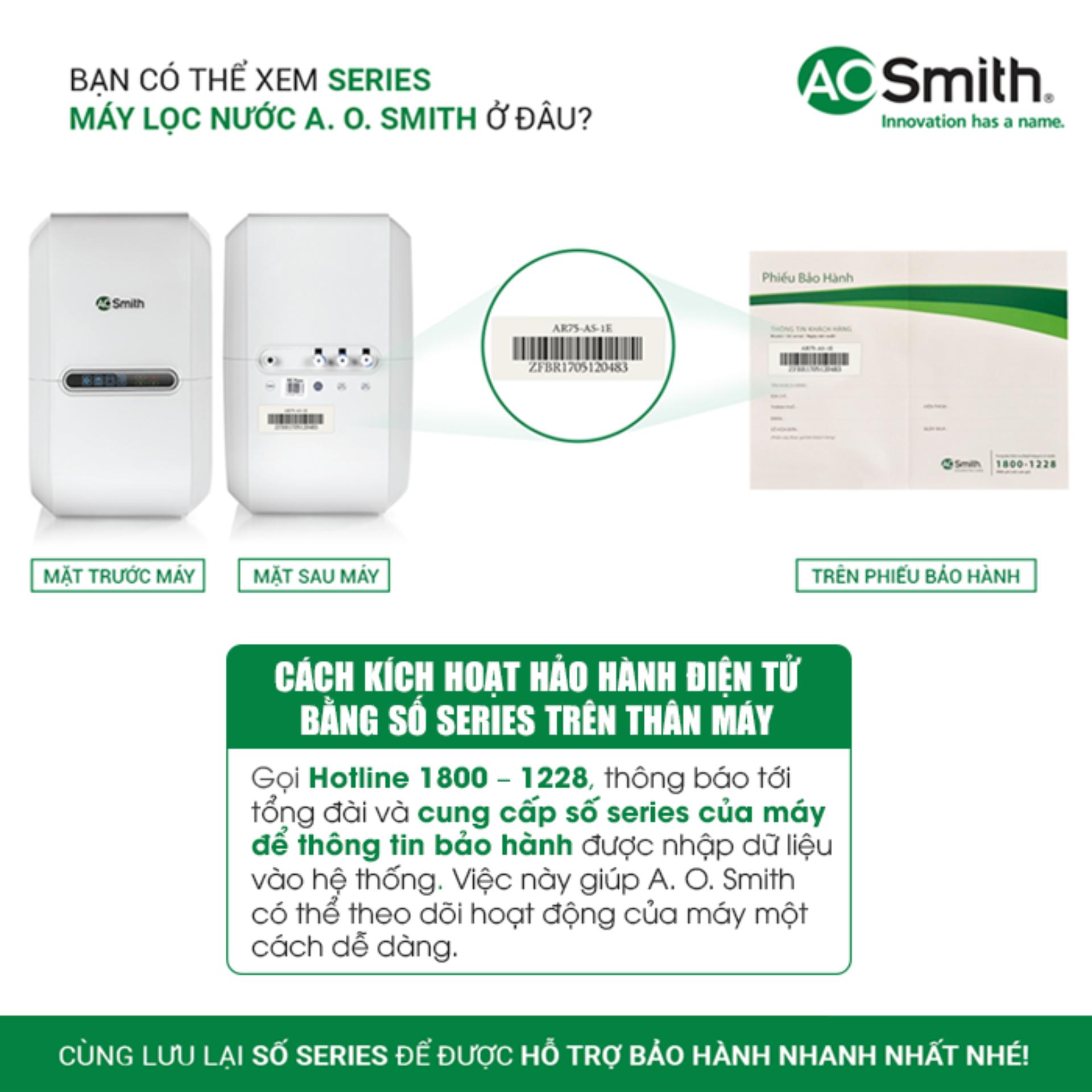 MÁY LỌC NƯỚC AO SMITH A2