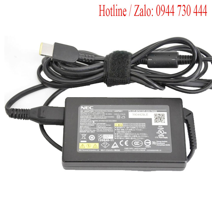 Sạc pin laptop nec 20v 3.25a 65w