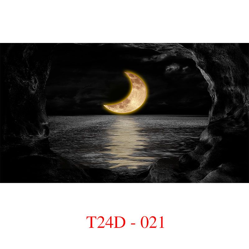 Tranh 3d trang trí hồ cá, tranh có keo sẵn, kích thước đa dạng