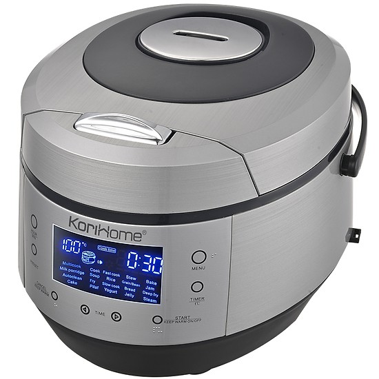 Nồi cơm điện tử Korihome DCK-662S  (Xám)