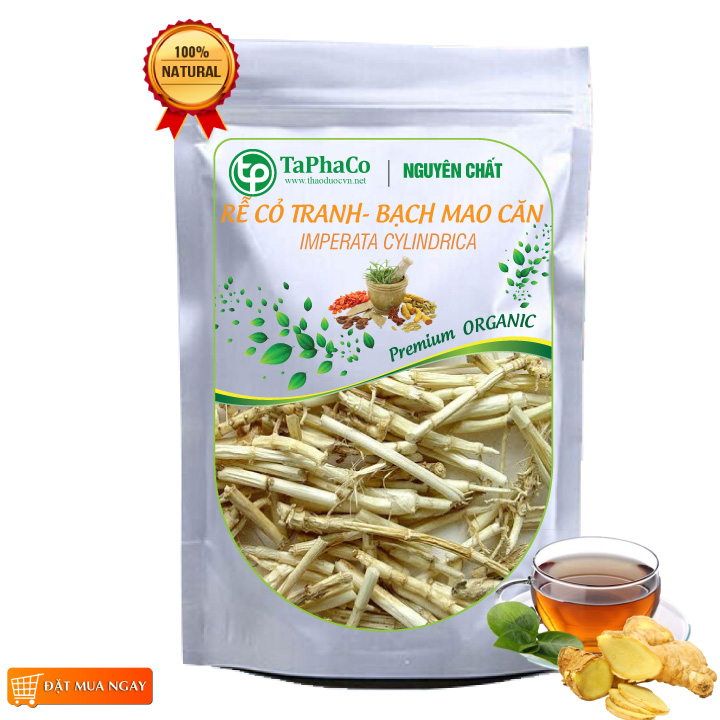 Bạch mao căn (rễ cỏ tranh) sấy khô 500g - tấn phát