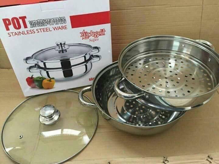 NỒI HẤP 2 TẦNG ĐA NĂNG