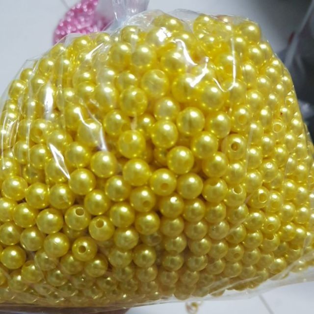 [HCM]100 gr Hạt trai 8 li ( hạt bẹt,hạt cườm) nhiều màu