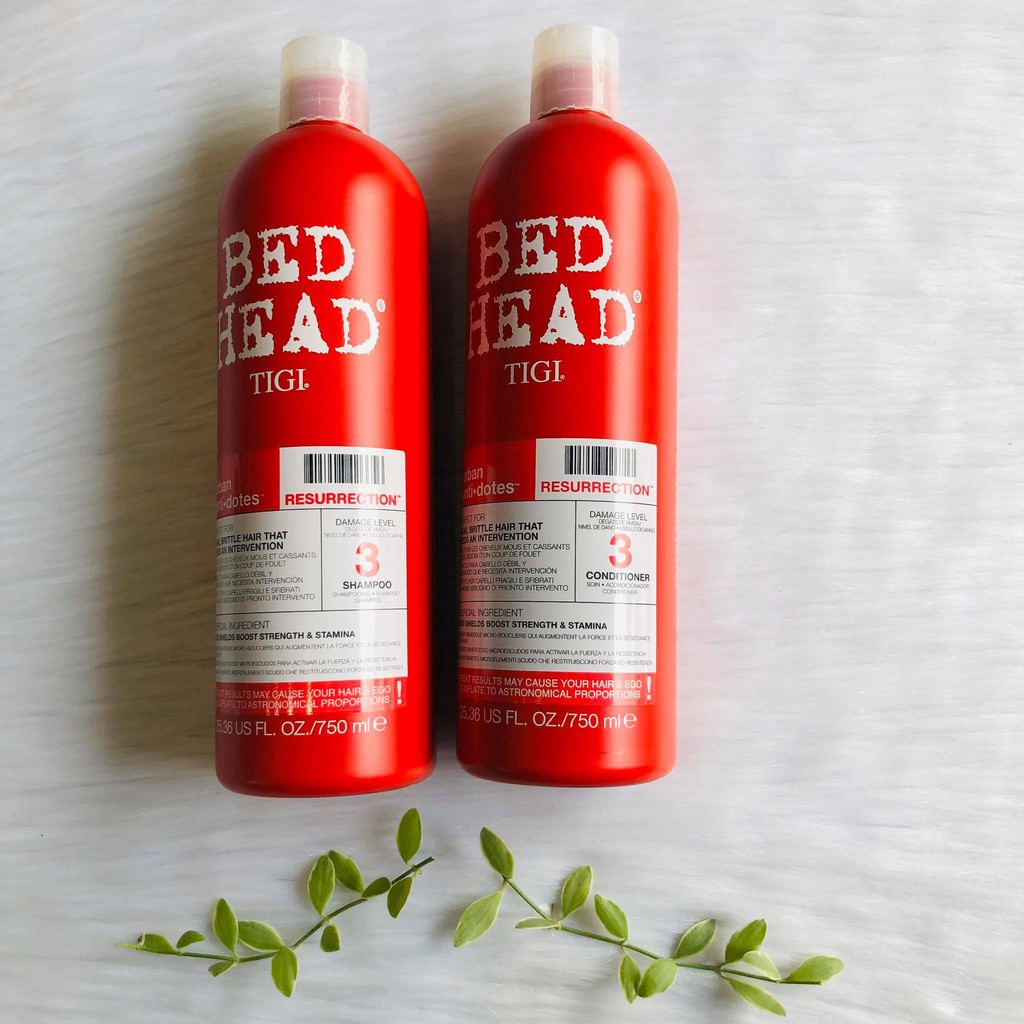 Cặp Dầu Gội Xả Bed Head TIGI Phục Hồi Tóc