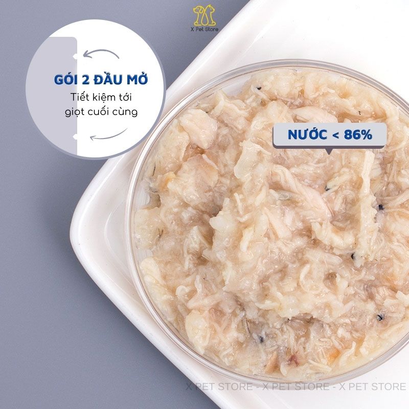 Pate Mèo, Pate Ciao 60g, Nhiều Vị