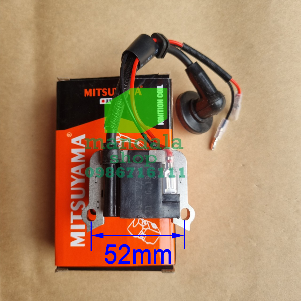 IC máy cắt cỏ 330 36F, cuộn điện máy cắt cỏ, cao áp máy cắt cỏ 2 thì 330, 36F MITSUYAMA - AIPU chất lượng cao