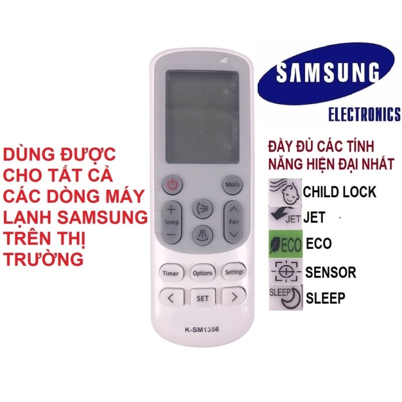 Remote, điều khiển máy lạnh SAMSUNG - DB93 (Cho tất các máy Samsung)