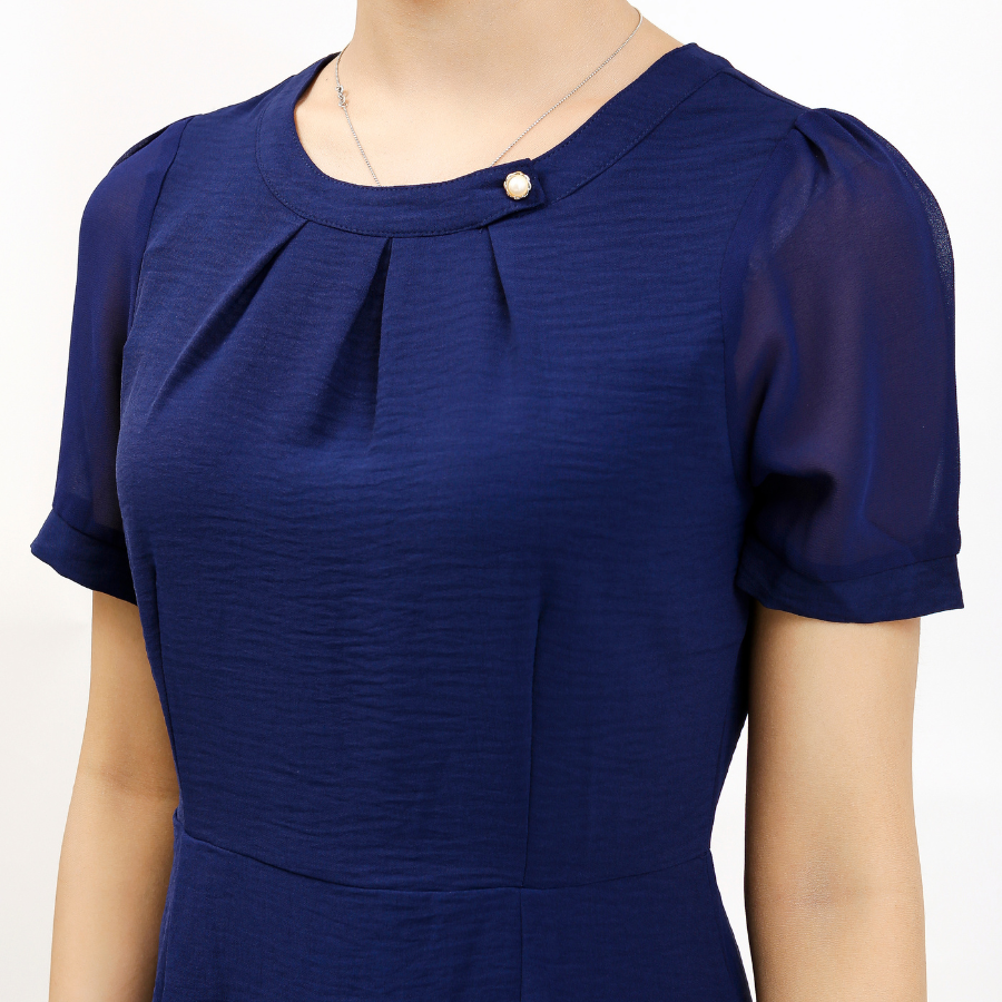 Đầm Nữ Ôm Body Chất Chiffon Siêu Mát Thiều Hoa P1243
