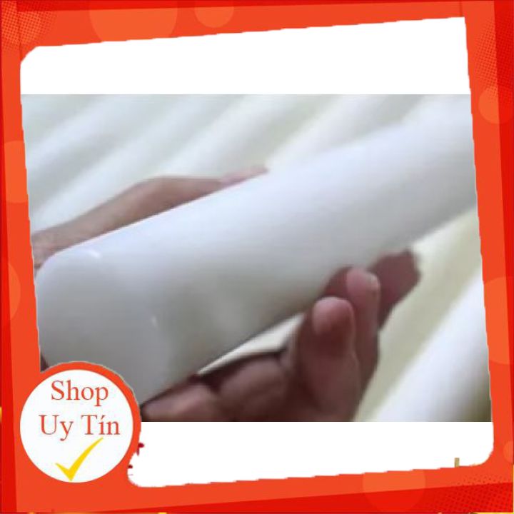 Nhựa P.O.M phi 30mmx500mm,Trắng đục