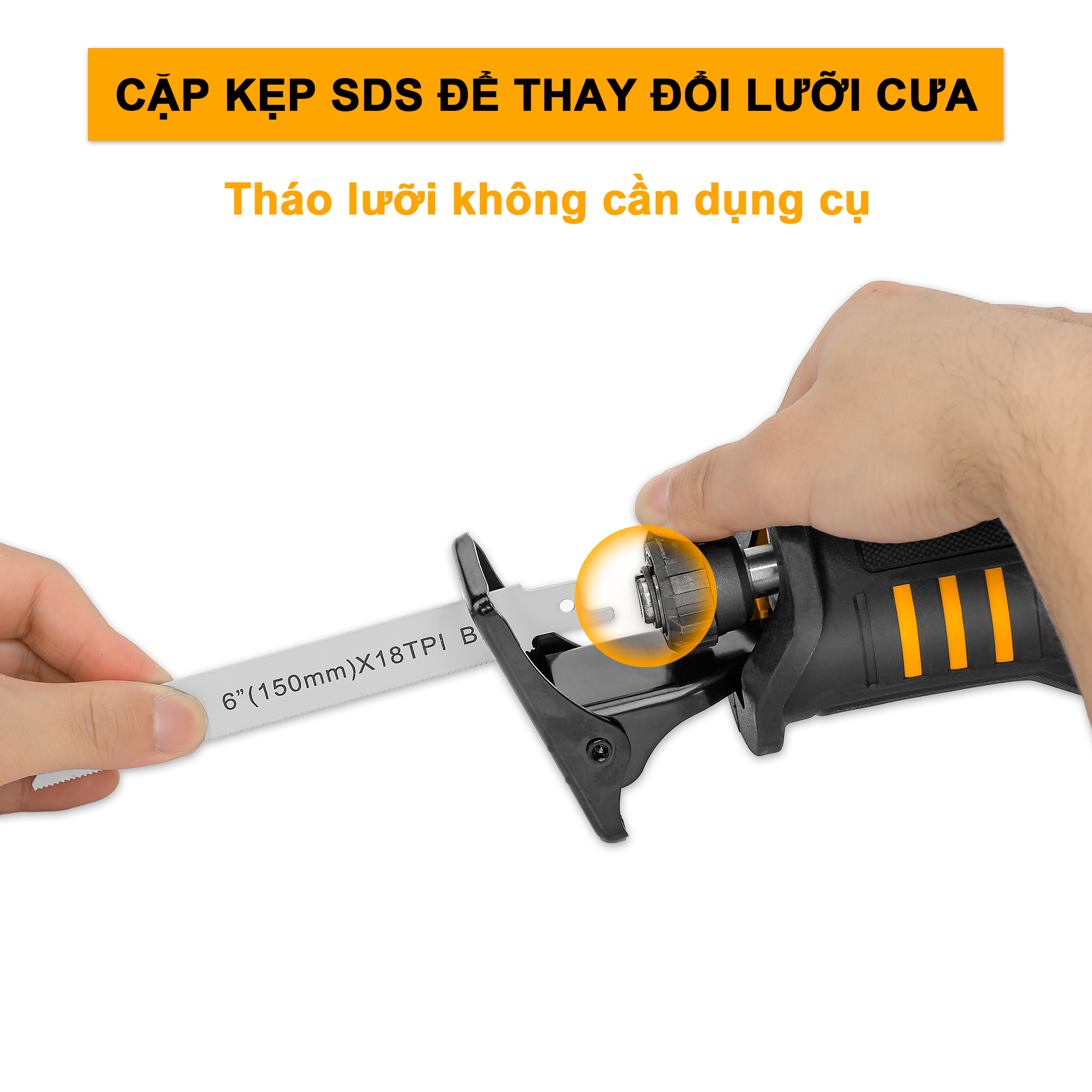 Cưa kiếm dùng điện INGCO RS8008