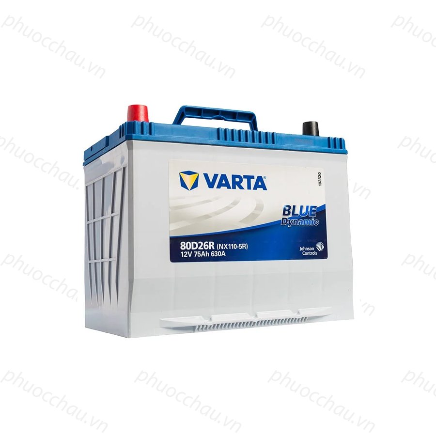 Bình Ắc Quy 12V-70AH, Ắc Quy VARTA 80D26L/R