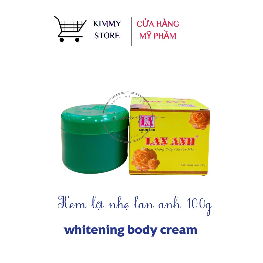 [HCM]Lẻ hộp 100g kem tẩy lan anh lột nhẹ màu vàng