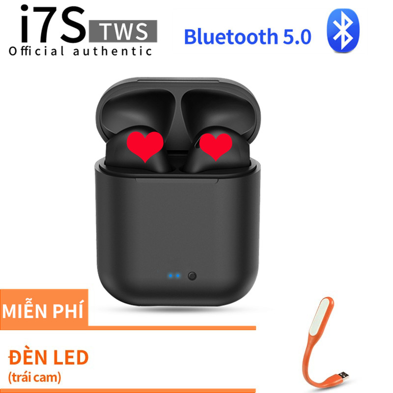 tai nghe bluetooth khong day mẫu i7s i11 i12, tai nghe không dây buetooth, tai nge bluetooth khong day samsung, tai phone bluetooth sử dụng mọi điện thoại, nghe gọi đàm thoại có mic Tai Nghe Bluetooth I7S - Loại Xịn Không Dây I7S Tws