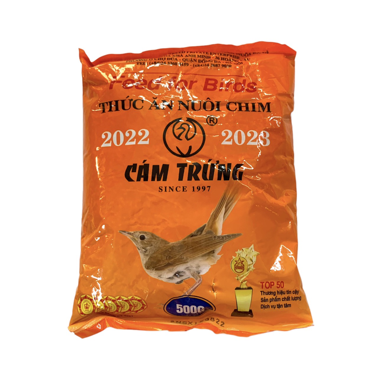 Combo 3 Gói Cám Trứng Ba Vì 500g - Thức Ăn Chim