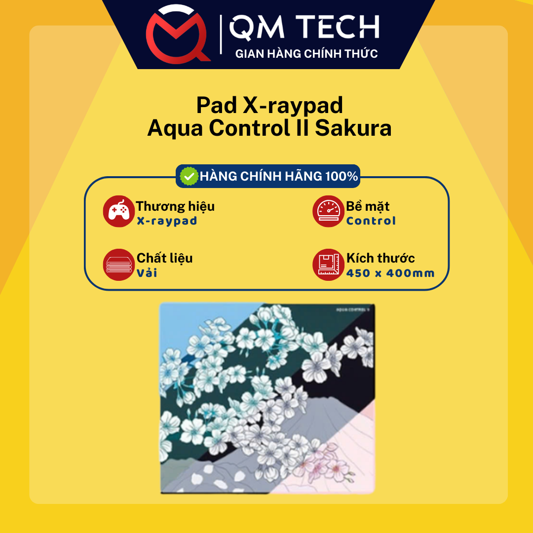 [NEW] Pad chuột chơi game X-raypad Aqua Control II - QMTECH STORE