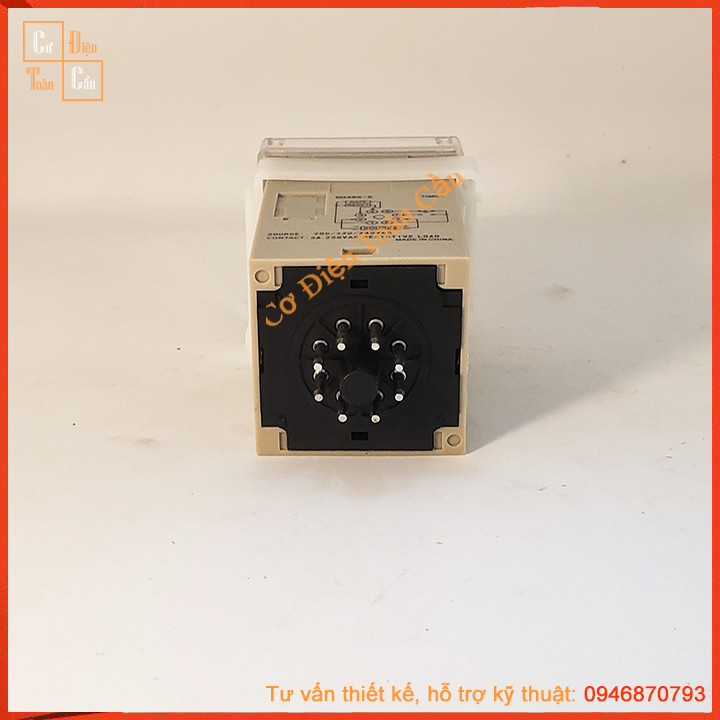 Rơ le thời gian tuần tự DH48S-S 220VAC ( kèm đế)
