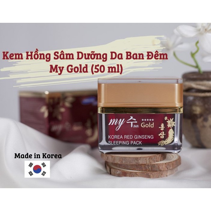 Kem hồng sâm dưỡng da ngày & đêm My Gold 50ml