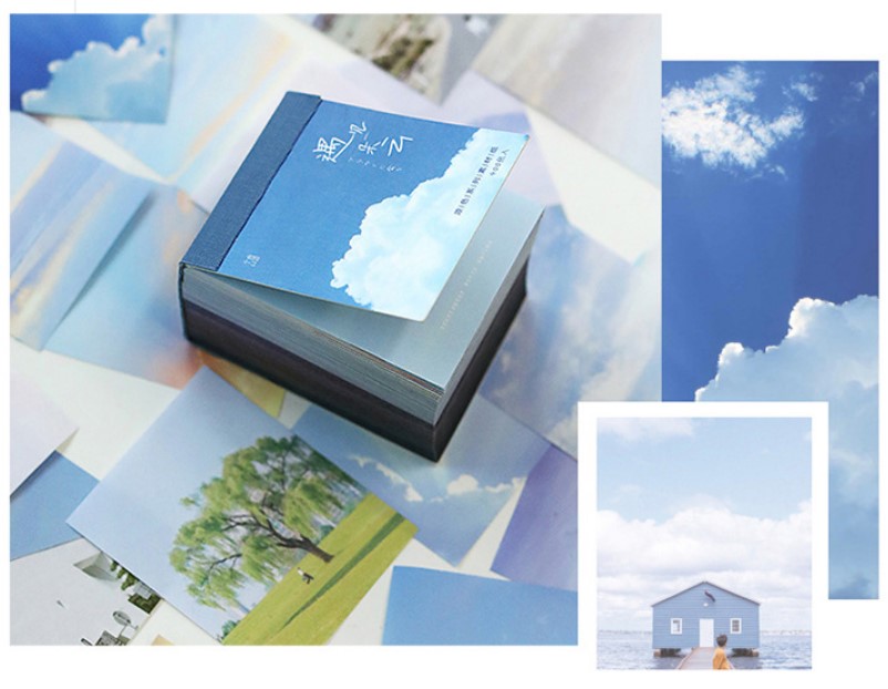Set 400 tờ giấy nền trang trí Bullet Journal Be Tiny Stationery
