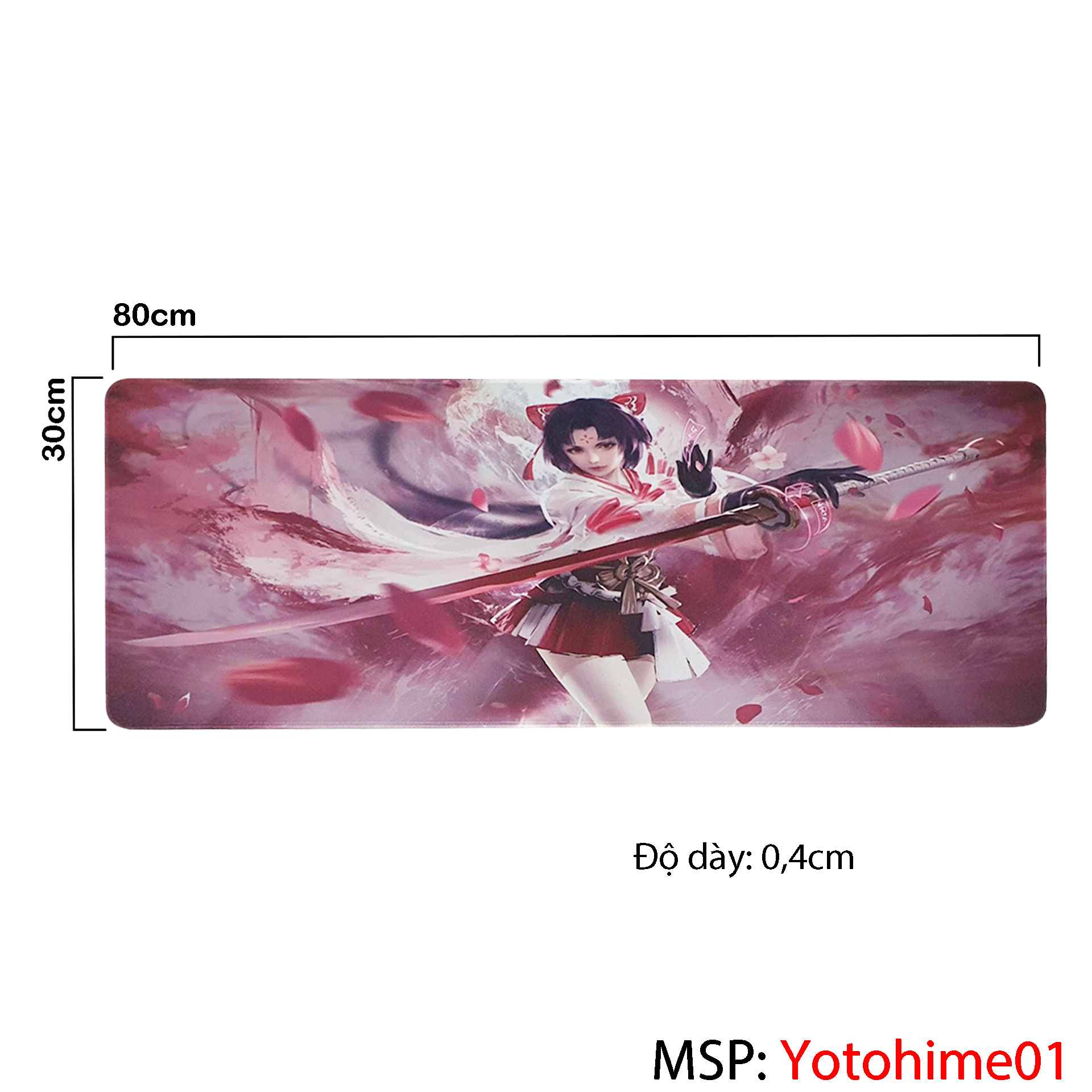 Lót chuột Yotohime - Naraka Bladepoint