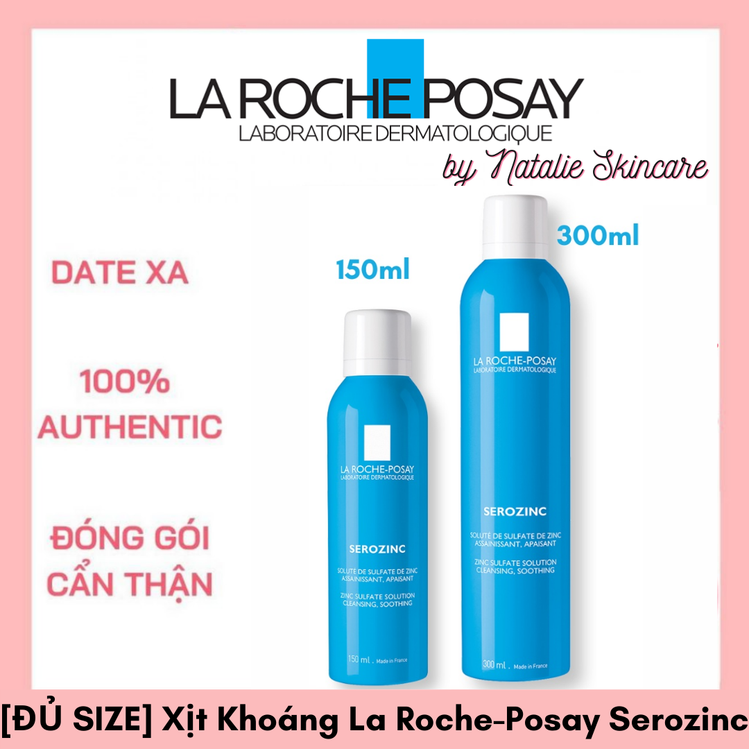 [ĐỦ SIZE] Xịt Khoáng La Roche-Posay Serozinc