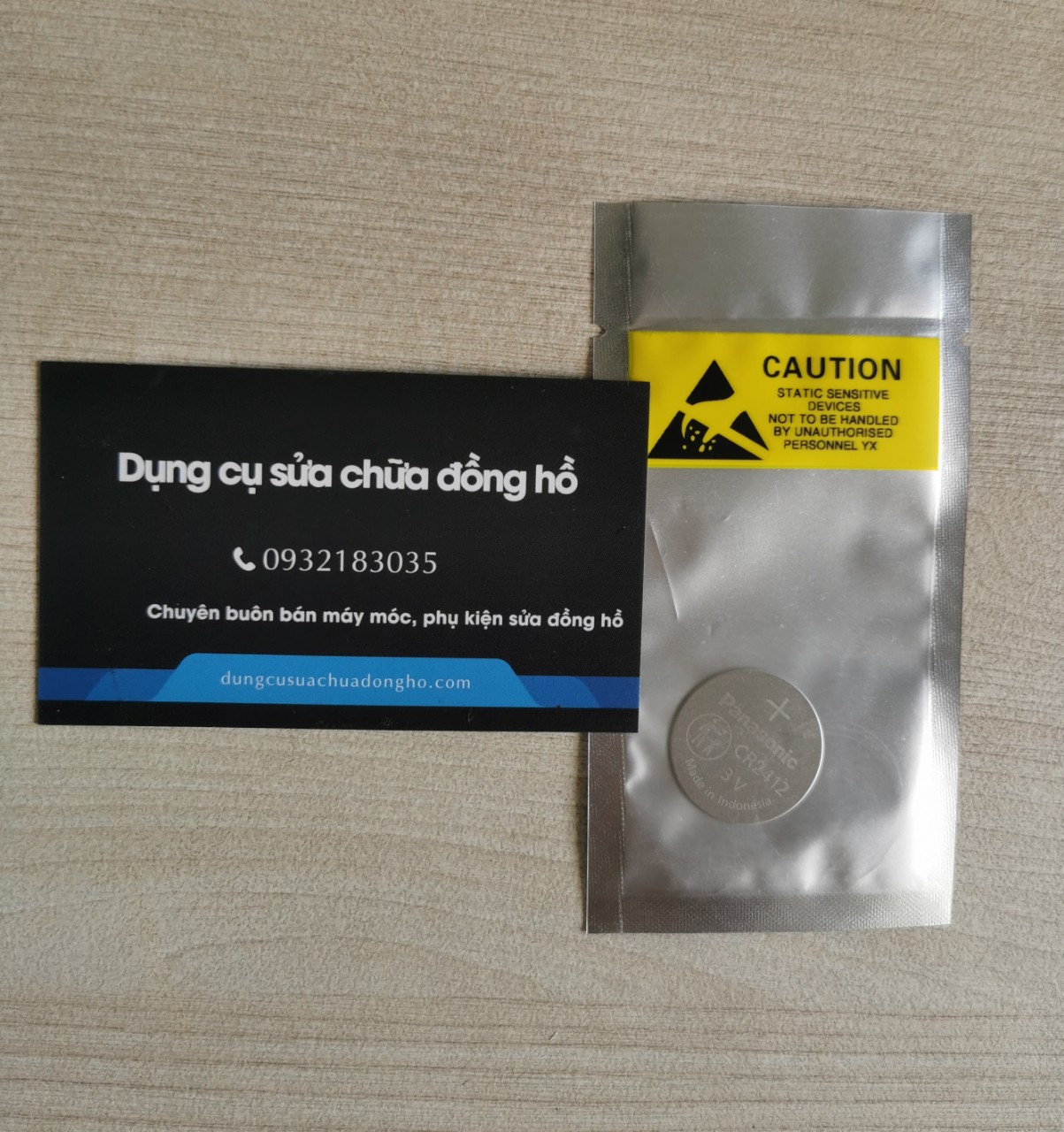 Pin 3V Lithium CR2412