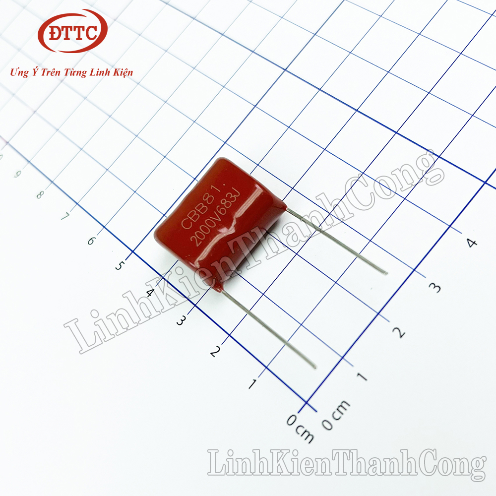 Tụ cbb81 68nf 2kv 683j 2000v 20mm