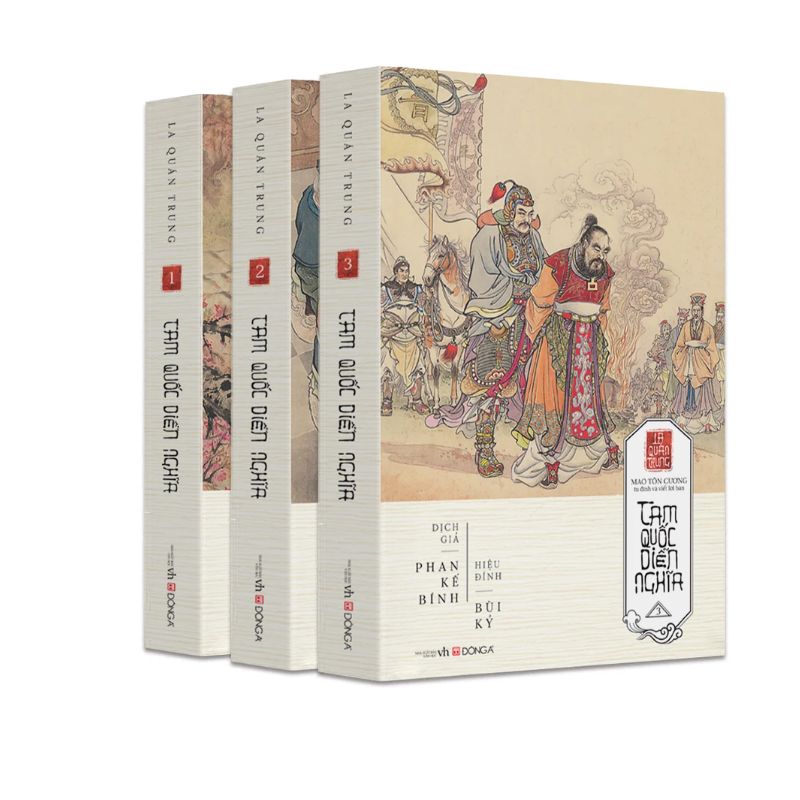 Tam quốc diễn nghĩa - trọn bộ 3 tập