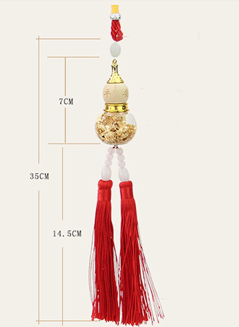Hồ lô treo trang trí ô tô ( Đỏ )