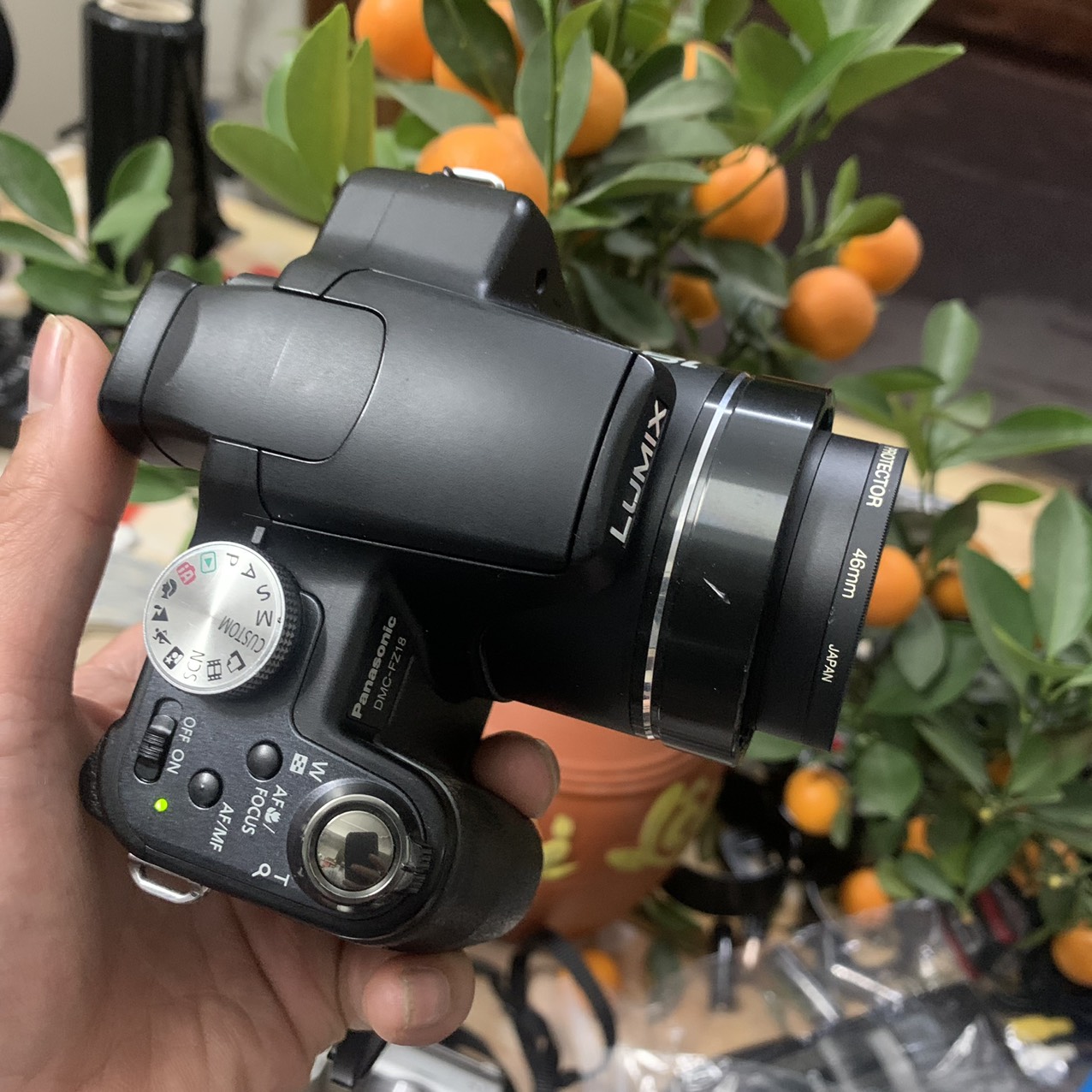 Máy ảnh Panasonic Lumix FZ18 cảm biến CCD