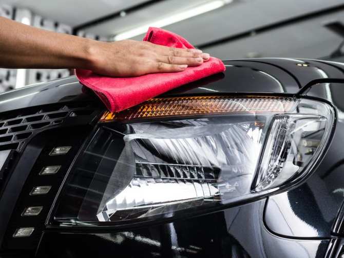 Khăn lau siêu sợi đánh bóng sơn Sonax Microfibre cloth (40cm x 40cm)