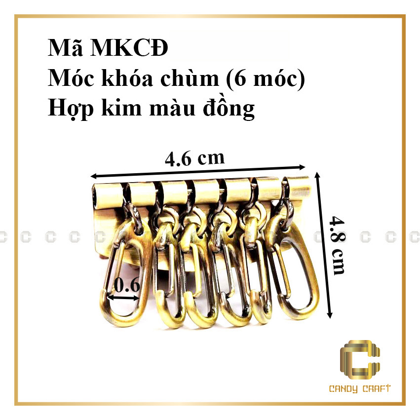 [HCM]Móc khóa chùm - phụ kiện làm túi xách
