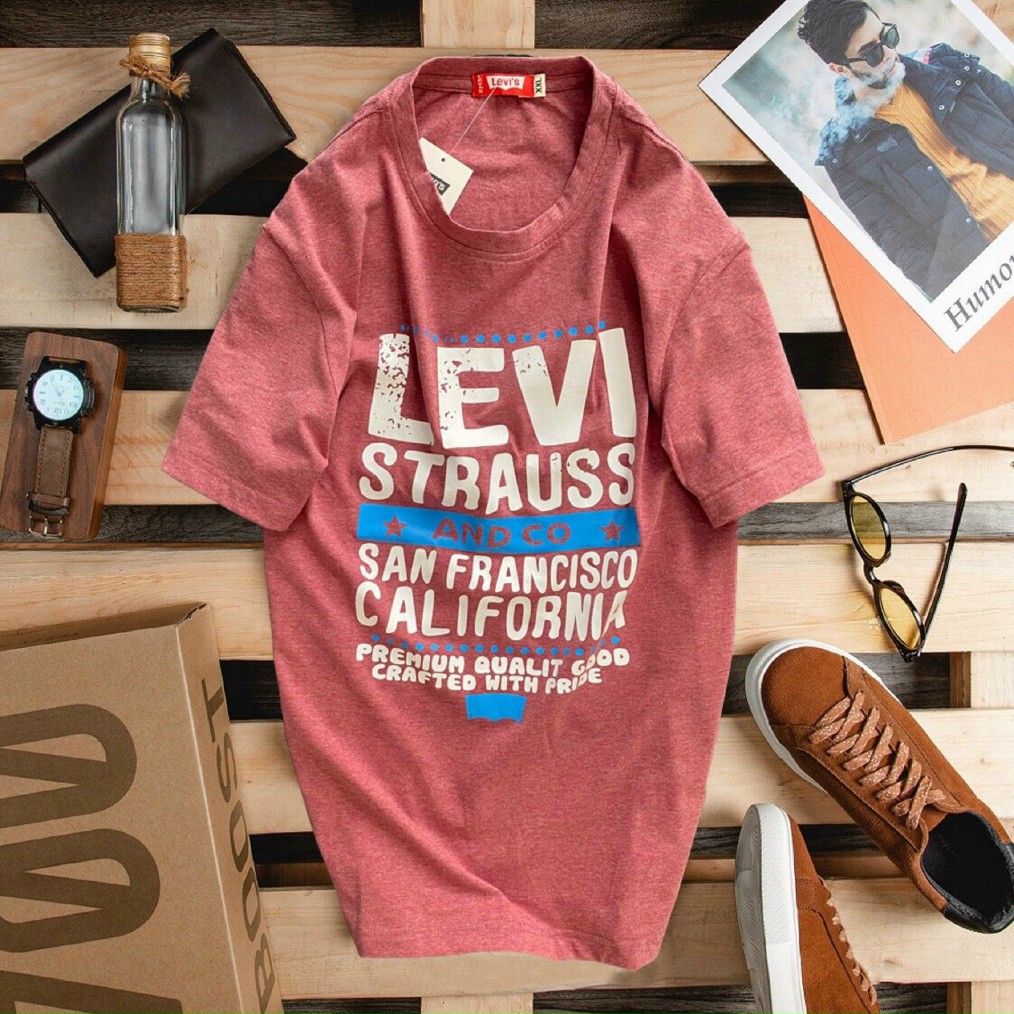 Áo thun nam cổ tròn LEVI's thời trang
