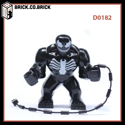 Decool 0182 - Đồ chơi lắp ráp minifigures và non lego Nhân vật Venom - Super heroes Iron Man các nhân vật Marvel