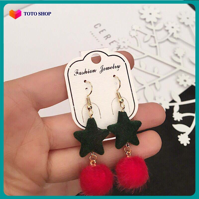 Young women's earrings are super cute Korean style BSTKL - [TOTOSHOSHOP]