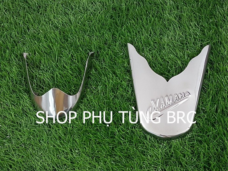Bộ ốp mỏ dè inox trước sau xe sirius.