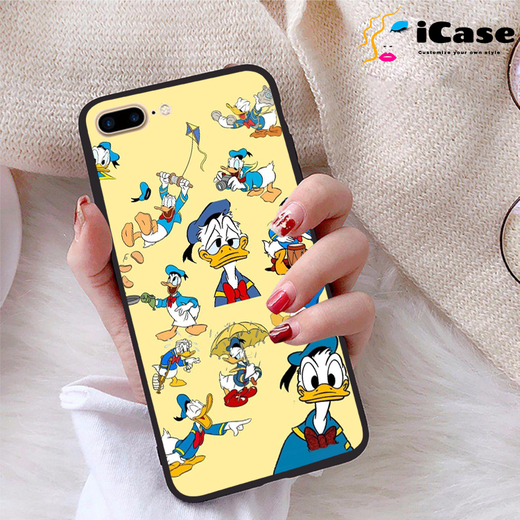 Ốp lưng iPhone 7 Plus viền dẻo TPU BST Hoạt Hình