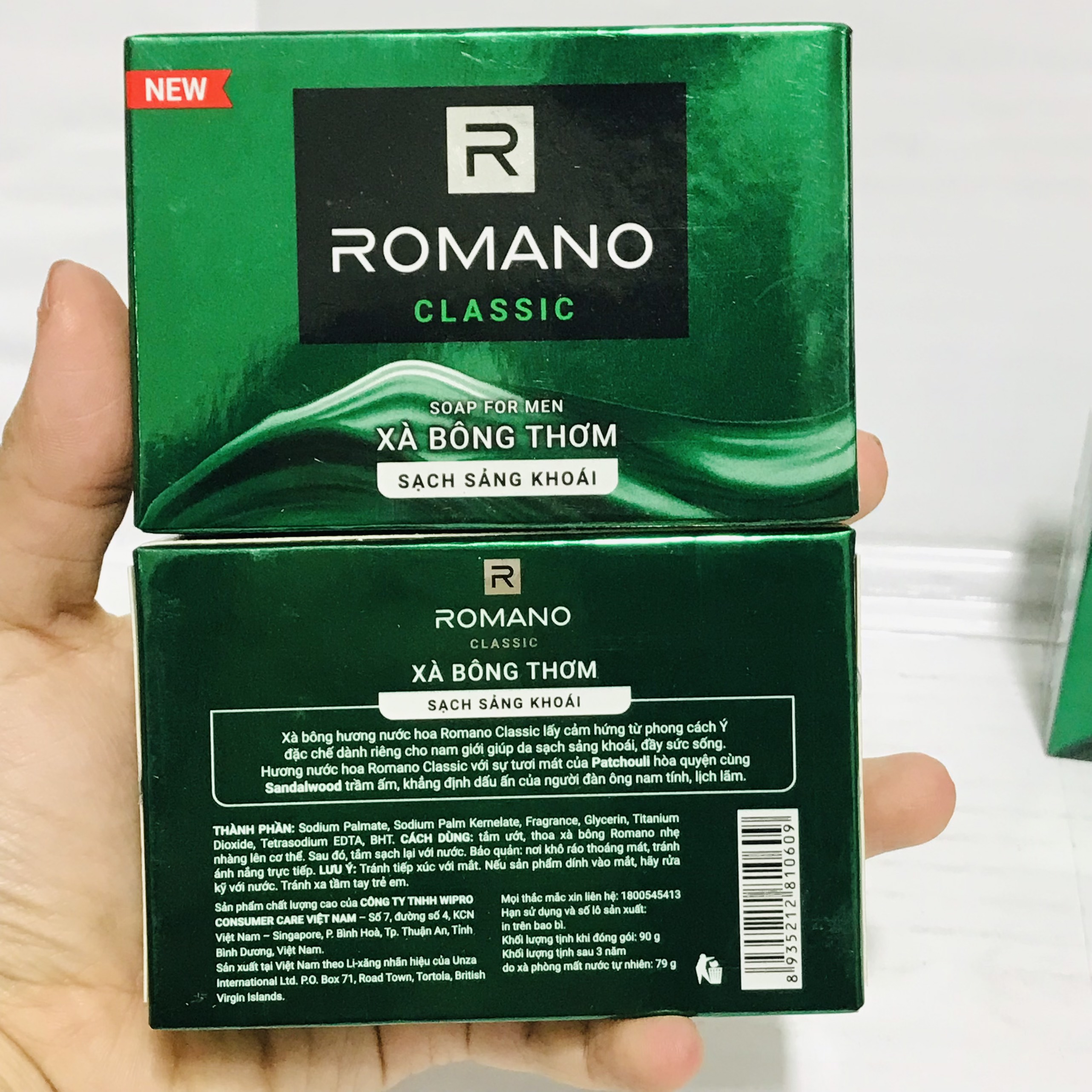 Xà bông thơm ROMANO 90g