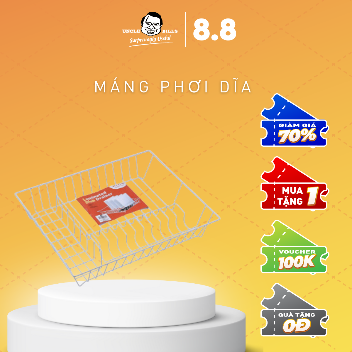 Giá úp dĩa ubl ka0076