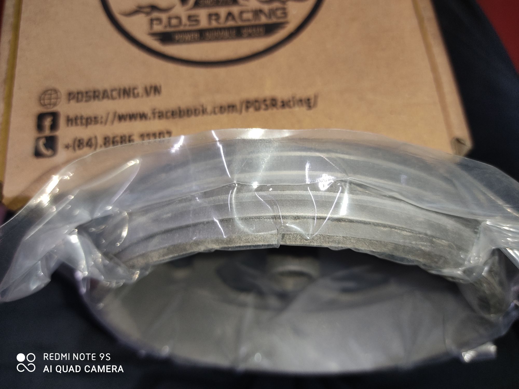 Chuông nồi chống rung PDS Racing cho SH Mode (công nghệ Đức)