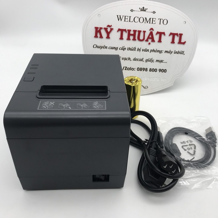 Máy In Hóa Đơn Nhiệt K80 Xprinter A200UL USB+Lan