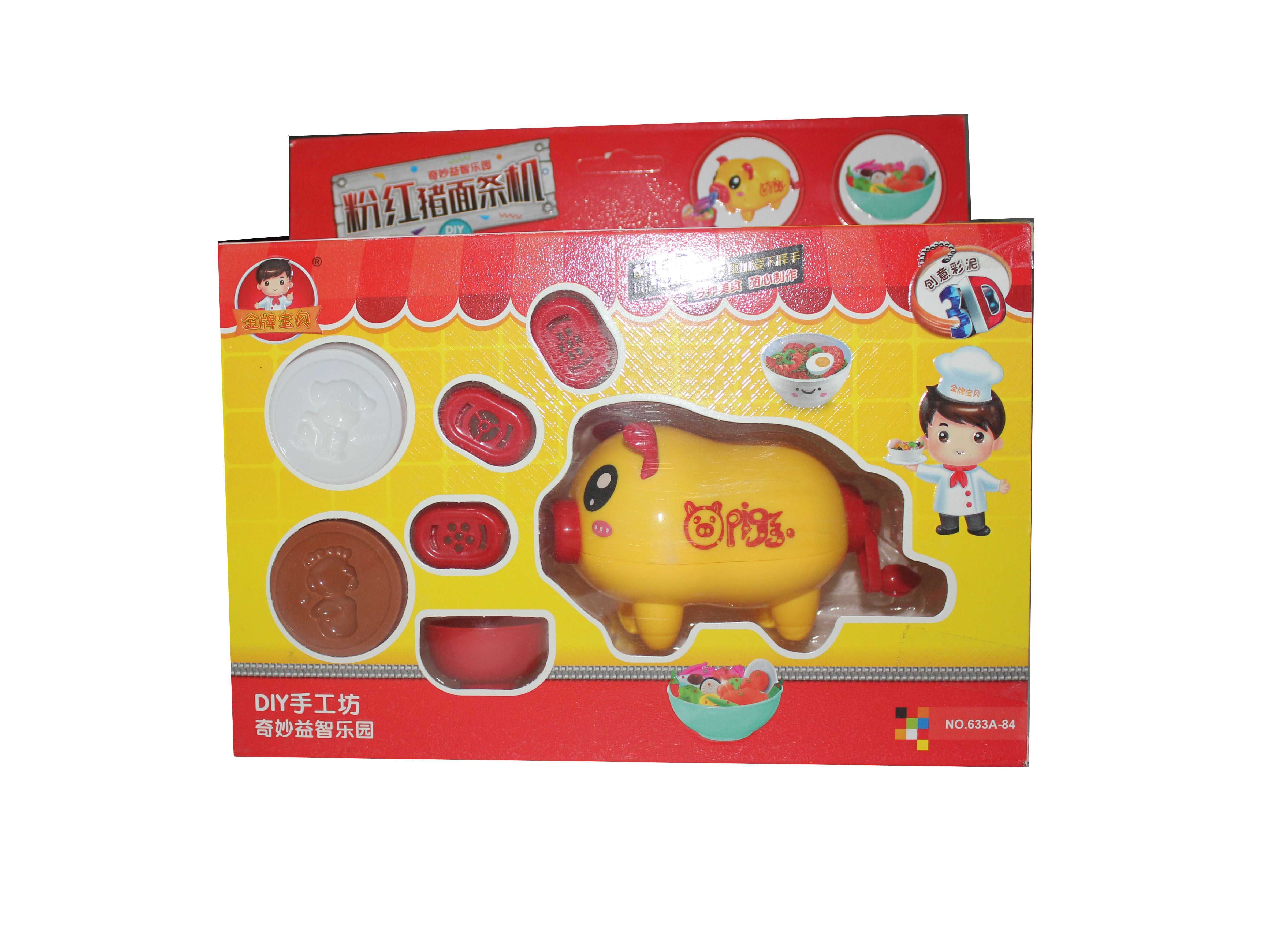 Bộ đồ chơi đất sét nặn hình heo siêu dễ thương!