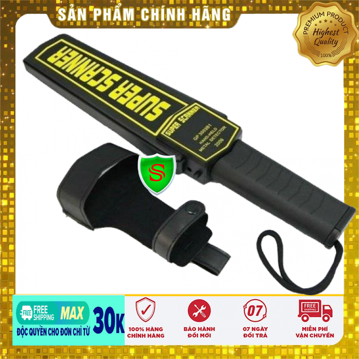 [Máy Dò Kim Loại Cầm Tay] - Máy Dò Kim Loại Cầm Tay MD-3003B1 - [Pin sạc Kèm theo]