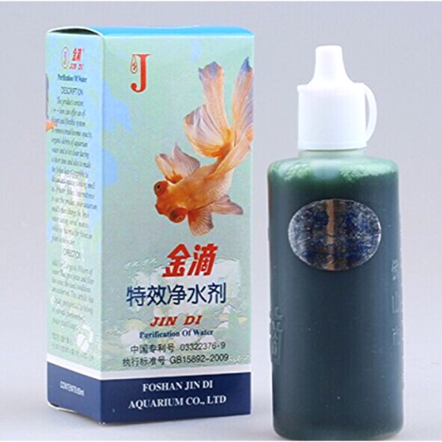 Dung dịch làm trong nước jindi cho hồ cá cảnh