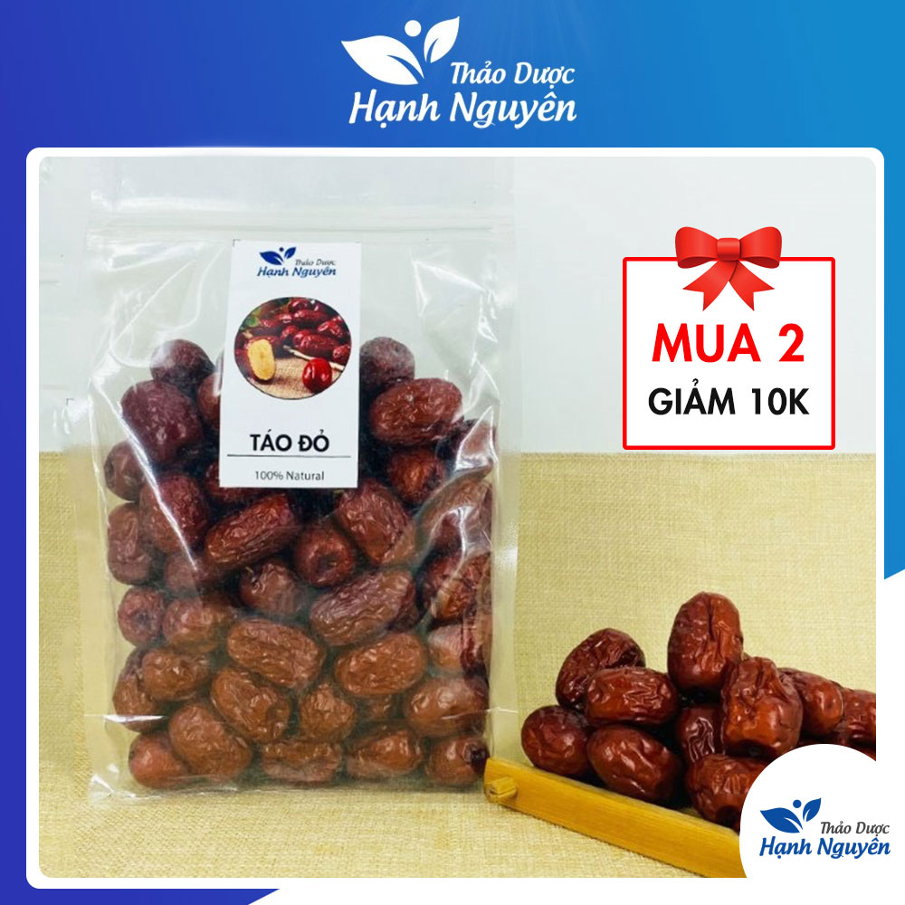 Táo đỏ Hàn Quốc 500g , táo đỏ khô, pha trà dưỡng nhan, hầm canh, bổ máu, tốt cho tim mạch - Thảo Dược Hạnh Nguyên