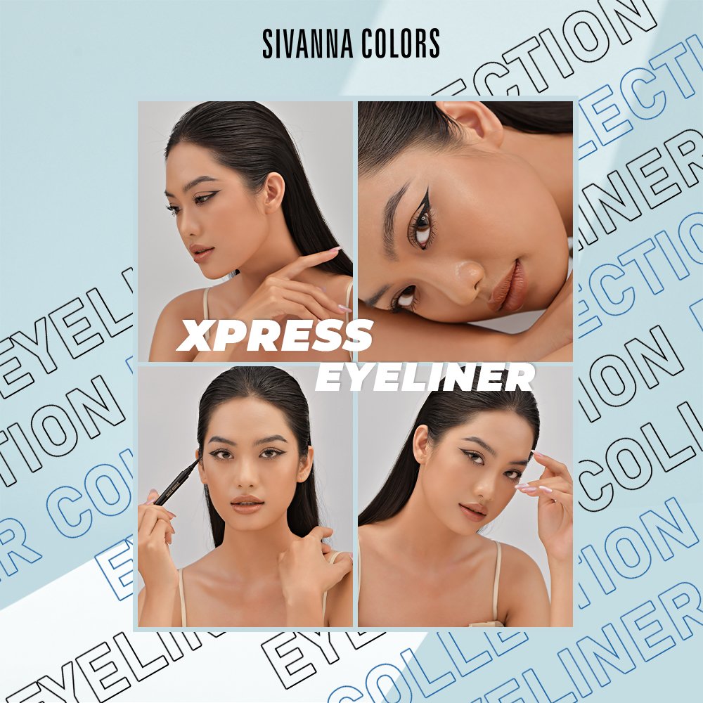 Kẻ mắt Sivanna colors xpress eyeliner pen